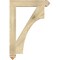 Ekena Millwork Westlake Arts & Crafts Rough Sawn Bracket, Douglas Fir, 4"W x 26"D x 38"H BKT04X26X38WTL03RDF - alternate 4